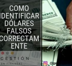 Como identificar dólares falsos correctamente